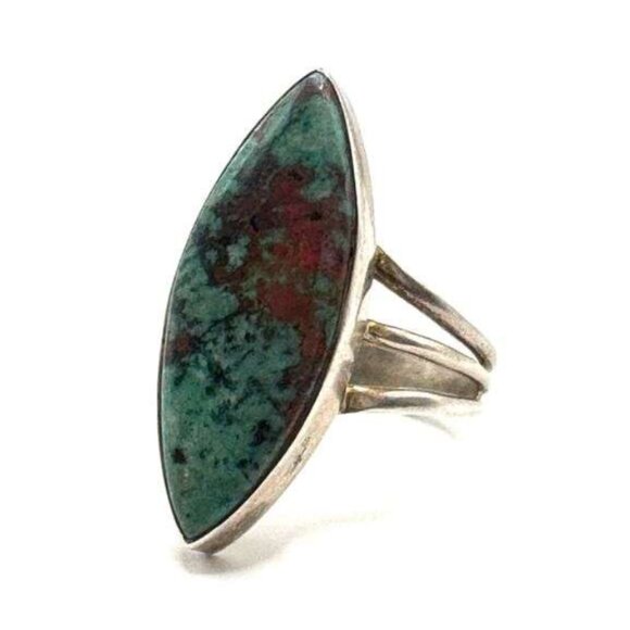Sterling Silver & Sonora Sunrise Jasper Ring - Picture 1 of 4